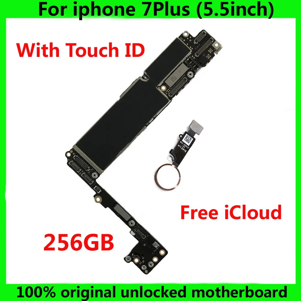 For iphone 7Plus original motherboard with / NO touch ID,256GB Clean iCloud IOS system logic board for iphone 7 Plus+Fingerprint
For iphone 7Plus original motherboard with / NO touch ID,256GB Clean iCloud IOS system logic board for iphone 7 Plus+Fingerprint