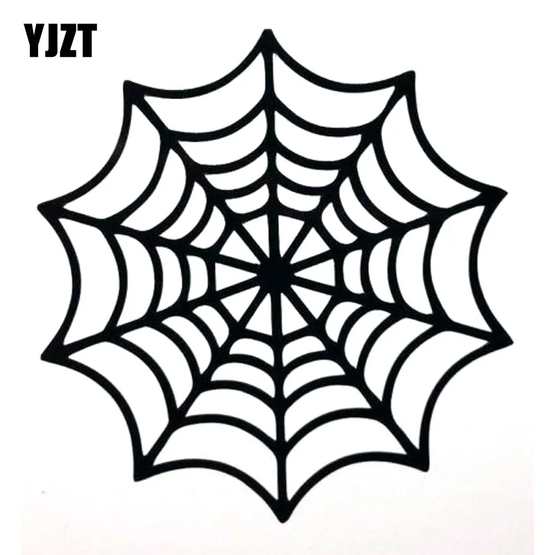 YJZT 12,8*13,3 см Виниловая наклейка с мультяшным пауком, веселая наклейка на автомобиль, черные/серебряные аксессуары
YJZT 12,8*13,3 см Виниловая наклейка с мультяшным пауком, веселая наклейка на автомобиль, черные/серебряные аксессуары