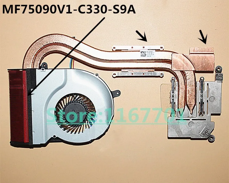 New Original Laptop/Notebook CPU Cooling heatsink&Fan for Asus N551 N551JM N551JK N551JW G551 MF75090V1-C330-S9A
New Original Laptop/Notebook CPU Cooling heatsink&Fan for Asus N551 N551JM N551JK N551JW G551 MF75090V1-C330-S9A