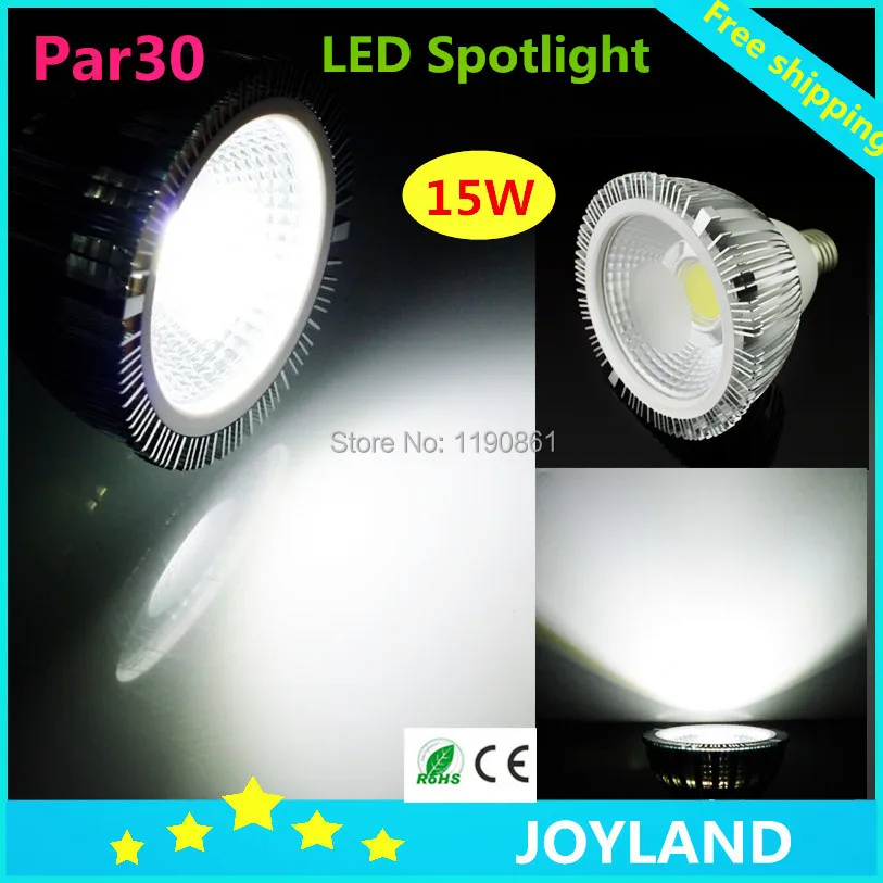 Hot sell Par30 COB LED Spotlight e27 15W led lamp bulb 85-265V white warm white free shipping
Hot sell Par30 COB LED Spotlight e27 15W led lamp bulb 85-265V white warm white free shipping