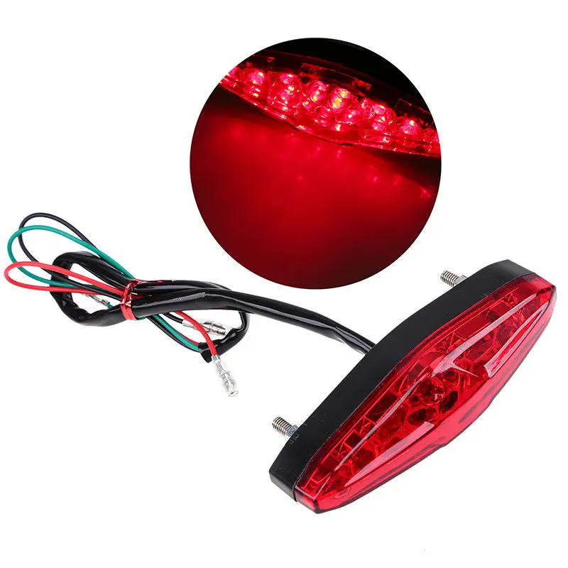 1PC 12V 15LED Motorcycle ATV Rear Tail Brake Running Light With Plastic Cover Red Lens Moto Accessories For Honda For Ducati
1PC 12V 15LED Motorcycle ATV Rear Tail Brake Running Light With Plastic Cover Red Lens Moto Accessories For Honda For Ducati