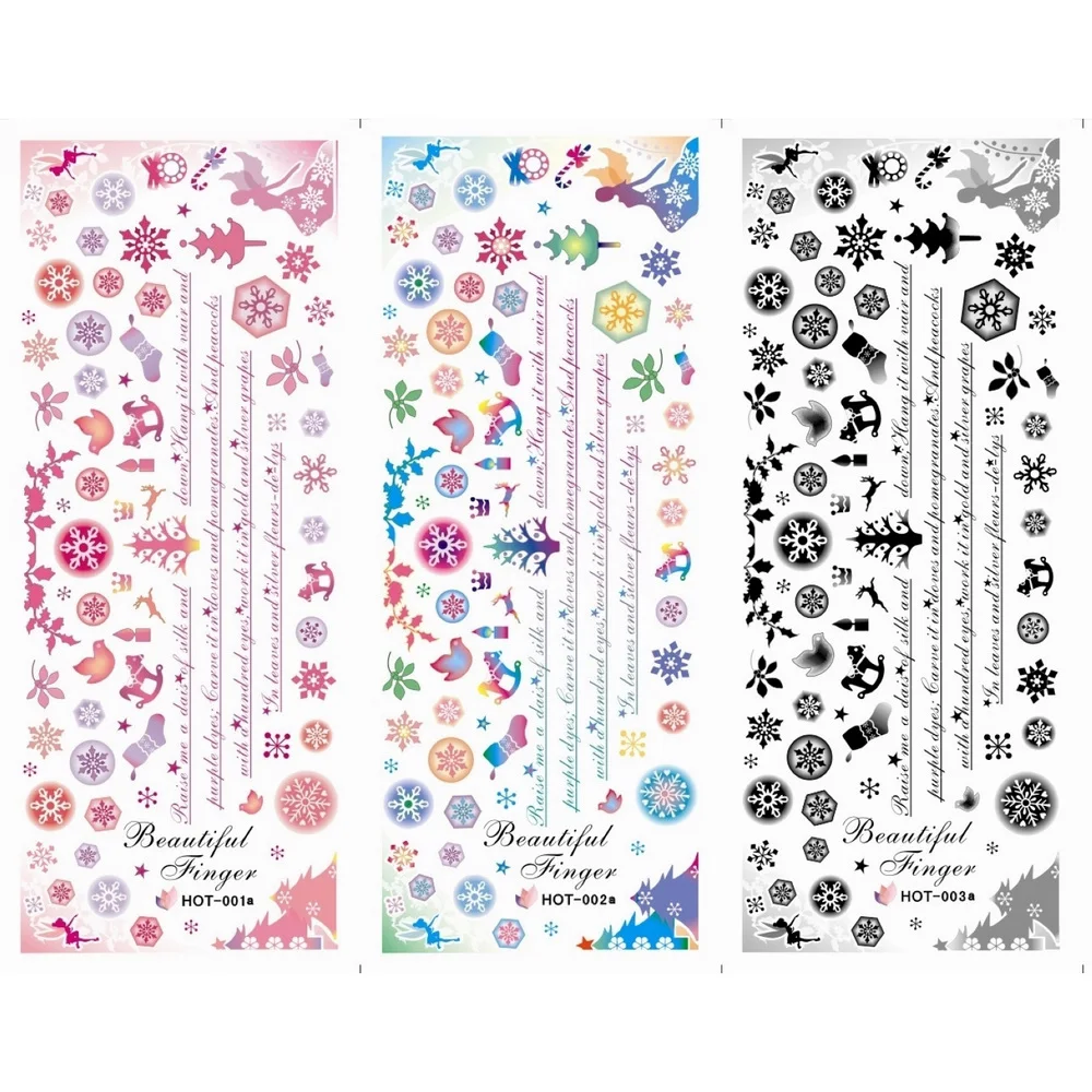 3PCS/LOT NAIL ART BEAUTY WATER STICKER DECAL SLIDER TATTOOS MOSAIC CHRISTMAS XMAS DEER SNOW FLAKE BLOCK HOT001- 018
3PCS/LOT NAIL ART BEAUTY WATER STICKER DECAL SLIDER TATTOOS MOSAIC CHRISTMAS XMAS DEER SNOW FLAKE BLOCK HOT001- 018
