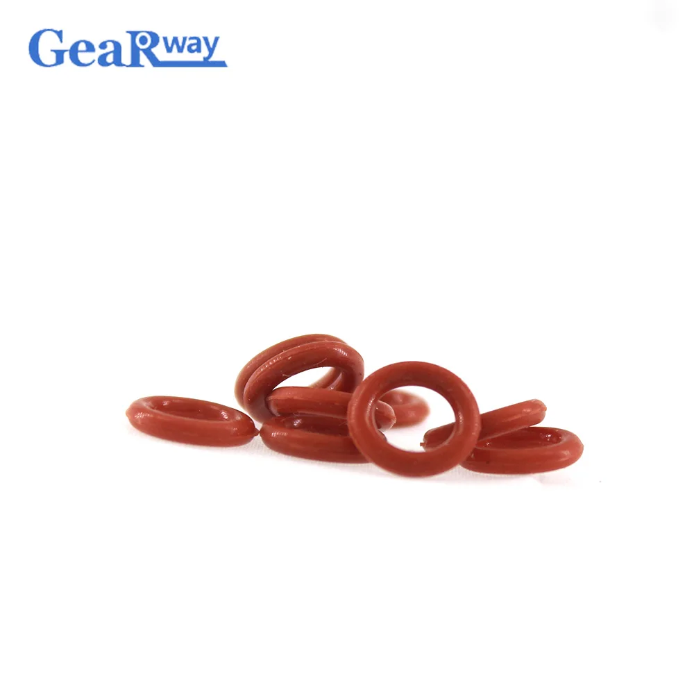 Gearway O Ring Seal Gasket 1mm CS Red Silicon O-Ring Seal VMQ 21/22/23/24/38/39/40mm OD 55SH Hardness O Ring Sealing
Gearway O Ring Seal Gasket 1mm CS Red Silicon O-Ring Seal VMQ 21/22/23/24/38/39/40mm OD 55SH Hardness O Ring Sealing