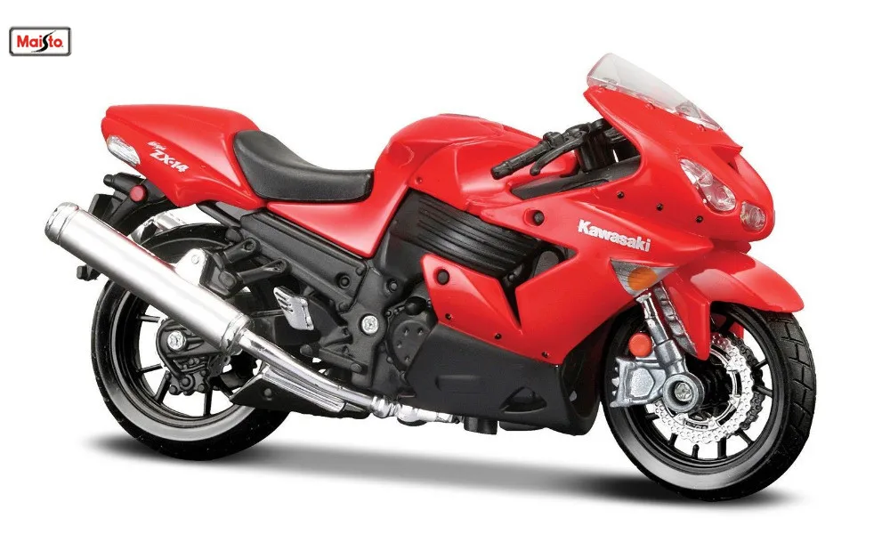 Красная модель мотоциклетного велосипеда MAISTO 1:18 Kawasaki Ninja ZX 14R, игрушка в коробке, бесплатная доставка
Красная модель мотоциклетного велосипеда MAISTO 1:18 Kawasaki Ninja ZX 14R, игрушка в коробке, бесплатная доставка