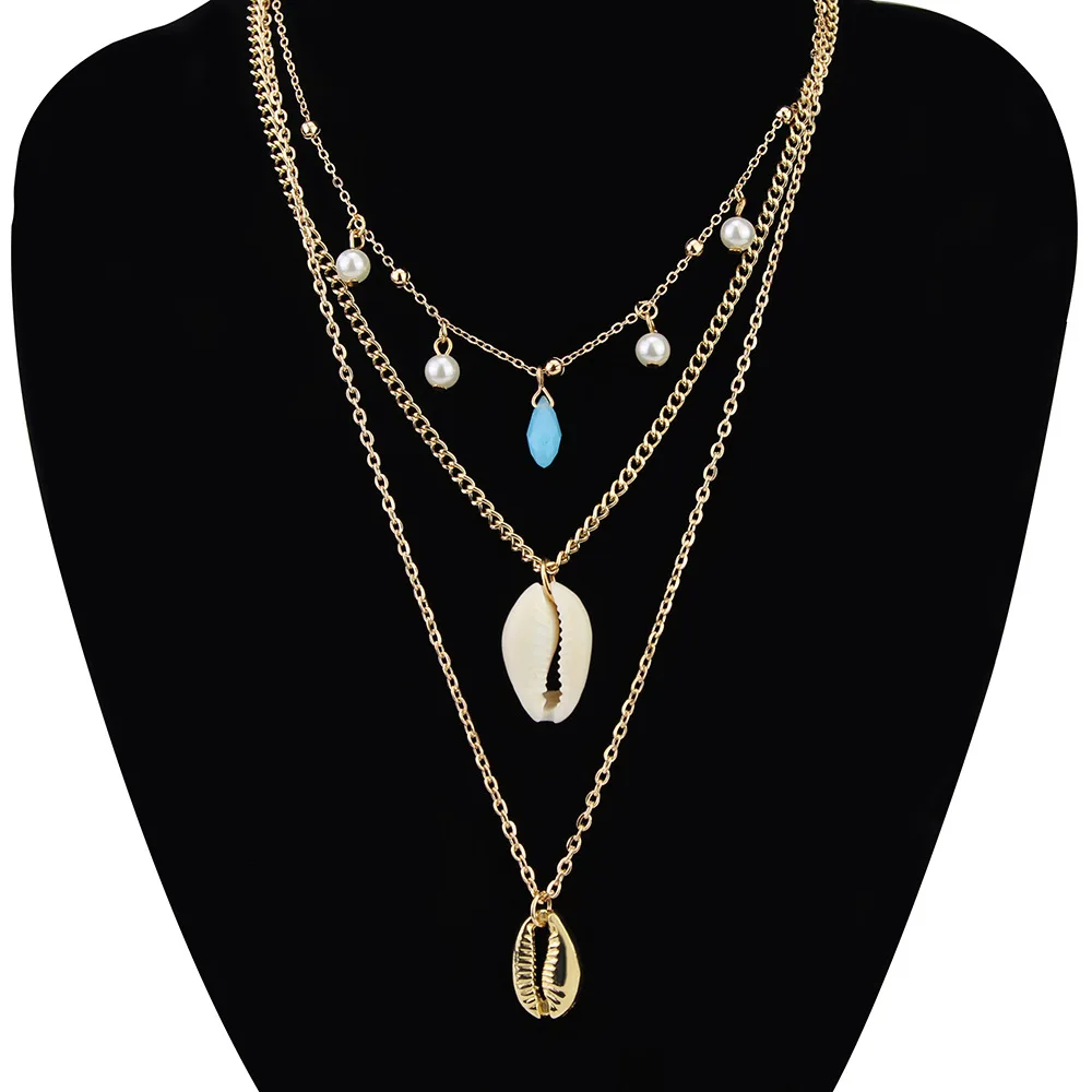 TOUCHEART Charm Seashell Tassel Necklace&Pendants For Women Gold Choker Necklace Jewelry Chain Three Layered Necklaces SNE190086
TOUCHEART Charm Seashell Tassel Necklace&Pendants For Women Gold Choker Necklace Jewelry Chain Three Layered Necklaces SNE190086