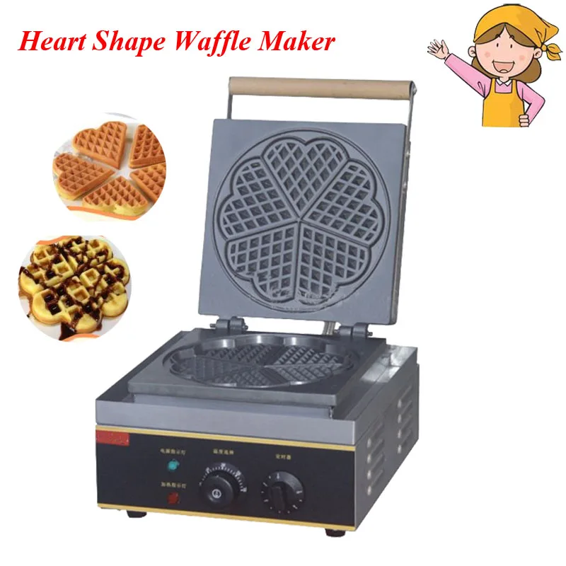 Electric Heart Shape Mould Waffle Maker Mini Plaid Cake Furnace Heating Machine FY-215
Electric Heart Shape Mould Waffle Maker Mini Plaid Cake Furnace Heating Machine FY-215