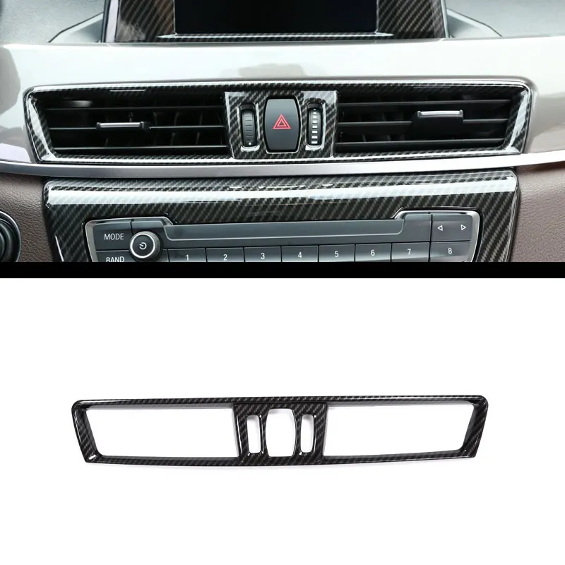 Carbon fiber For BMW X1 f48 2016-2018 Car Accessories ABS Plastic Chrome Console Air-Conditioning Vent Cover Trim For BMW X2 F47
Carbon fiber For BMW X1 f48 2016-2018 Car Accessories ABS Plastic Chrome Console Air-Conditioning Vent Cover Trim For BMW X2 F47