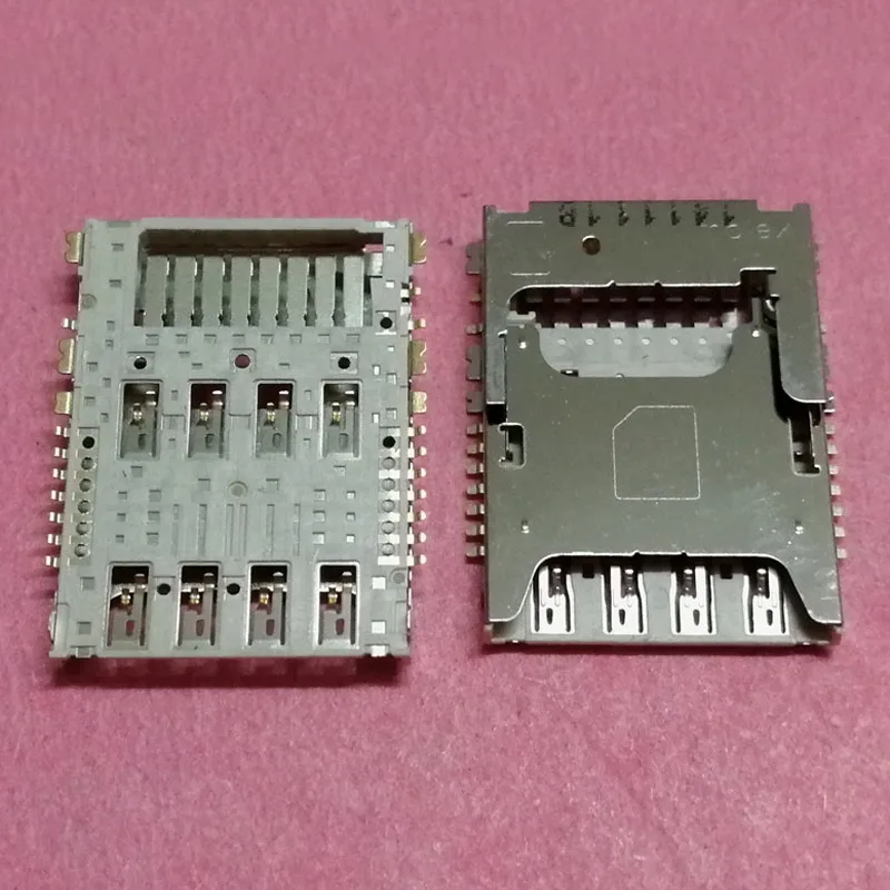 100 шт. sim Слот кардридера держатель лотка разъем для LG G4 H818 H819 F260 F210 F200 или рюкзак с