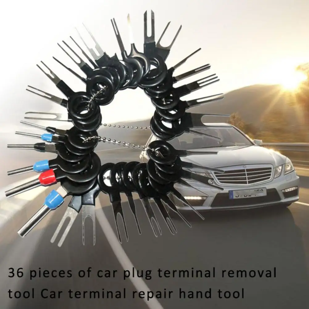 36Pcs Automotive Plug Terminal Remove Tool Set Key Pin Car Electrical Wire Crimp Connector Extractor Kit Car Accessories
36Pcs Automotive Plug Terminal Remove Tool Set Key Pin Car Electrical Wire Crimp Connector Extractor Kit Car Accessories