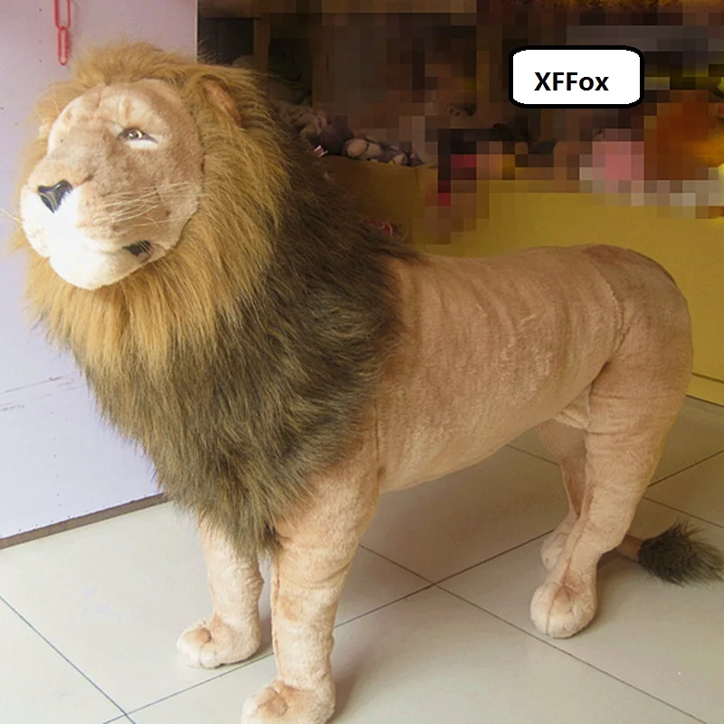 huge plush simulation lion toy standing lion doll birthday gift about 110x75cm xf0724
huge plush simulation lion toy standing lion doll birthday gift about 110x75cm xf0724