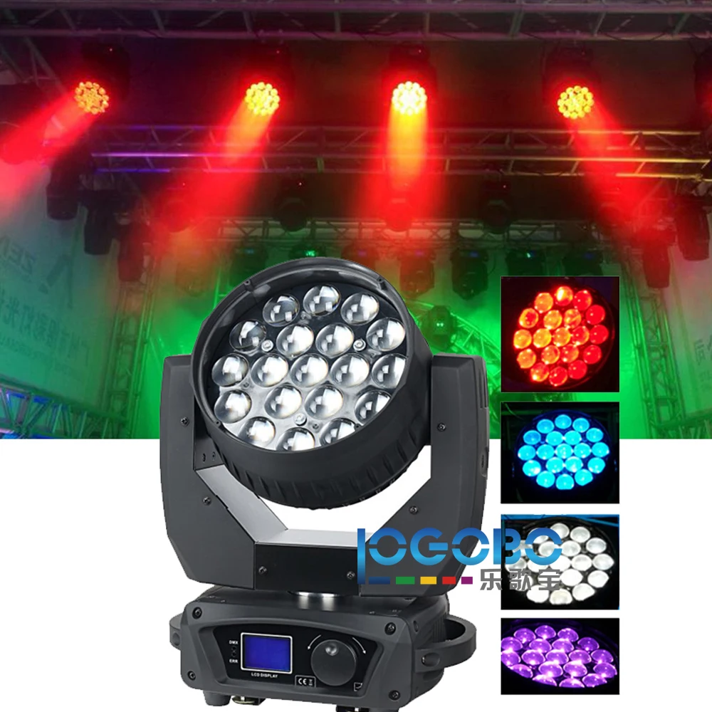 4pcs of Zoom LED Beam Moving Head Wash Light 15Wx19 with 14/19 DMX Channels Bar Stage DJ Equipment Led Fog Lights, Free Shipping
4pcs of Zoom LED Beam Moving Head Wash Light 15Wx19 with 14/19 DMX Channels Bar Stage DJ Equipment Led Fog Lights, Free Shipping