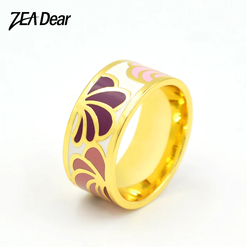 ZEA Dear Jewelry Stainless Steel Big Rings Enamel Jewelry For Women Dubai Luxury Rings For Anniversary Romantic Jewelry Findings
ZEA Dear Jewelry Stainless Steel Big Rings Enamel Jewelry For Women Dubai Luxury Rings For Anniversary Romantic Jewelry Findings
