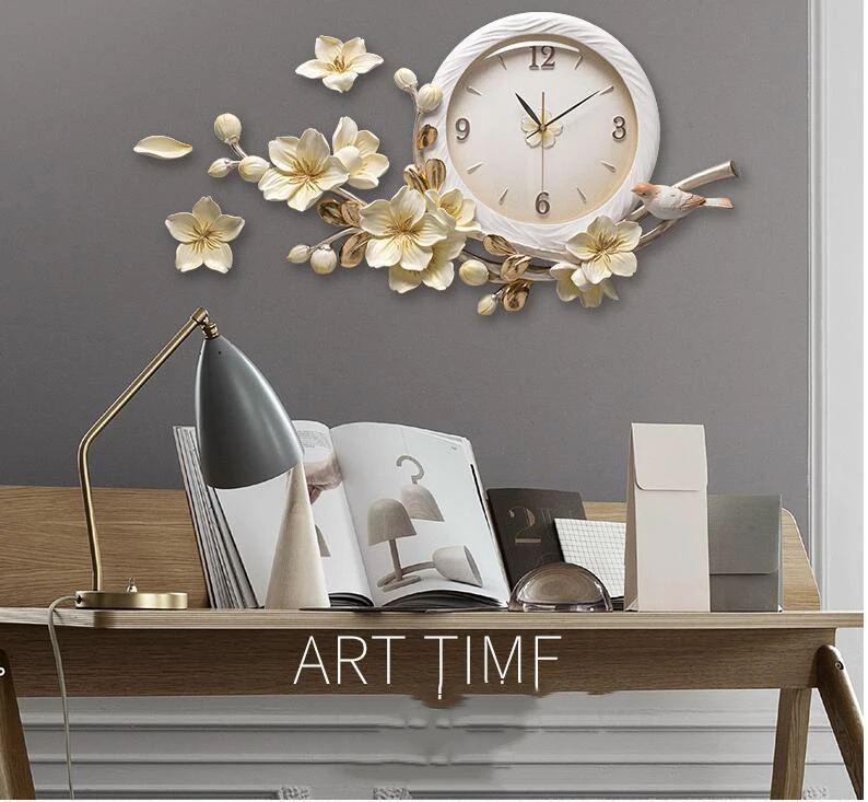 Pastoral Resin Emboss Wall Clock Wall Hanging Crafts Decoration Hotel Bar Wall Sticker Ornaments Home Bedroom Porch Wall Murals
Pastoral Resin Emboss Wall Clock Wall Hanging Crafts Decoration Hotel Bar Wall Sticker Ornaments Home Bedroom Porch Wall Murals