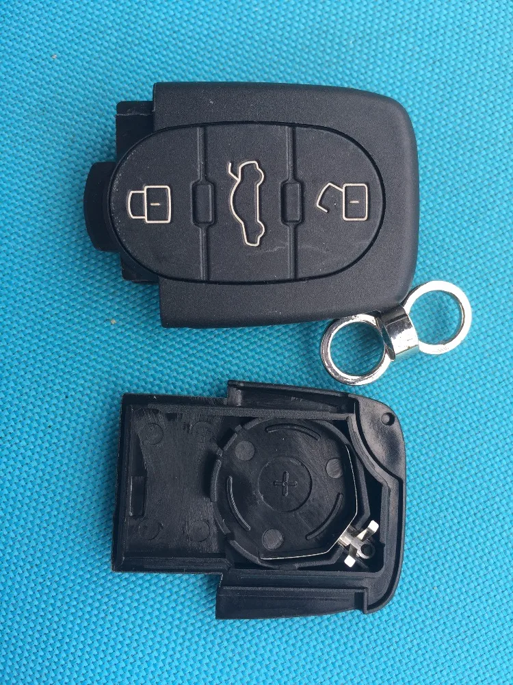 1 шт Новый Сменный Футляр для ключей в виде ракушки флип-чехол без логотипа Audi A4 A6