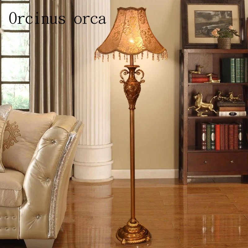 European style living room, bedroom, American RETRO art study creative vertical desk lamp Nordic luxury floor lamp Postage free
European style living room, bedroom, American RETRO art study creative vertical desk lamp Nordic luxury floor lamp Postage free