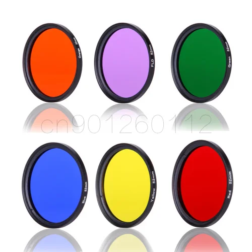 Camera Lens Color Filter 30 37 40.5 43 46 49 52 55 58 62 67 72 77 82mm Red Orange Yellow Green Blue Purple Panchromatic filter
Camera Lens Color Filter 30 37 40.5 43 46 49 52 55 58 62 67 72 77 82mm Red Orange Yellow Green Blue Purple Panchromatic filter
