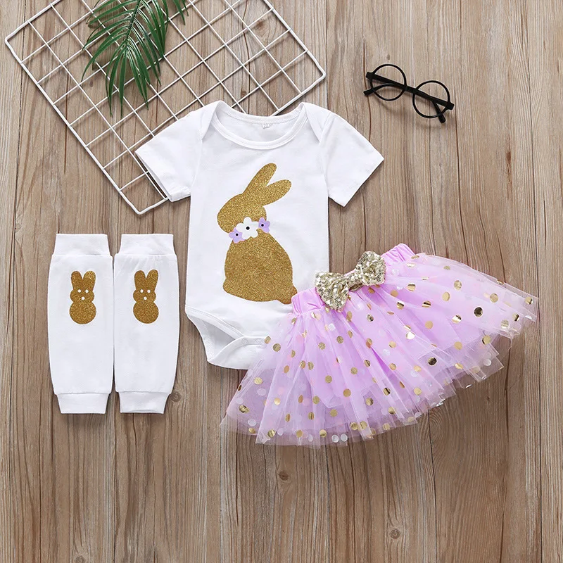 3 Pieces Sets Newborn Infant Baby Girl Clothing 2021 Spring Autumn Cotton Rabbit Print Toddler Bodysuit+Tutu Skirt+Tights Pants
3 Pieces Sets Newborn Infant Baby Girl Clothing 2021 Spring Autumn Cotton Rabbit Print Toddler Bodysuit+Tutu Skirt+Tights Pants