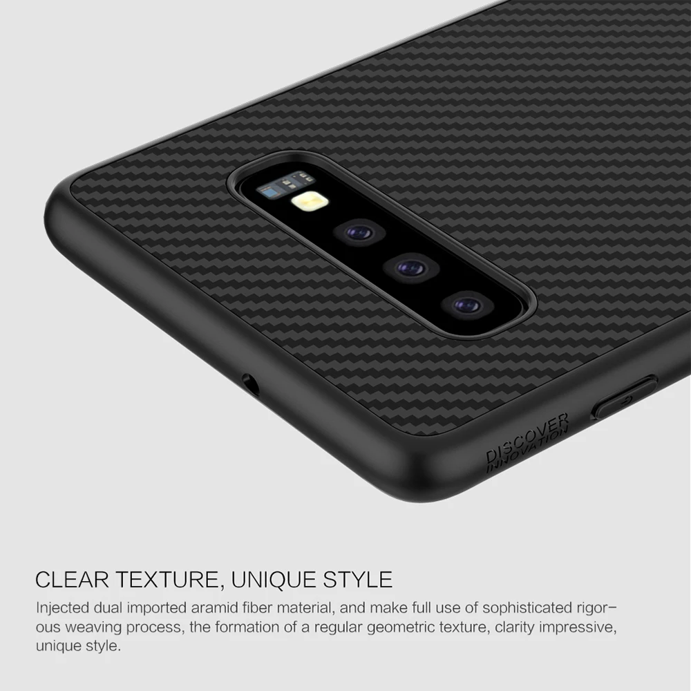 Чехол Nillkin для Samsung Galaxy S10 / +/S10e чехол + S10e легкий из синтетического волокна