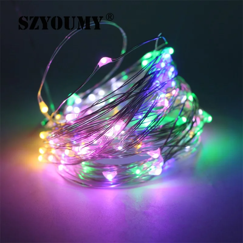 SZYOUMY LED Garland Christmas indoor String Lights 10M 5M 50/100LEDS Copper Wire Battery Powered Fairy Lights Home Decoration
SZYOUMY LED Garland Christmas indoor String Lights 10M 5M 50/100LEDS Copper Wire Battery Powered Fairy Lights Home Decoration