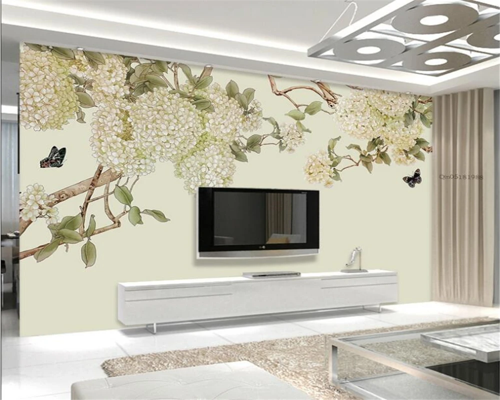 Beibehang Flower and birds hand painted flowers modern family background murals wallpaper for living room papel parede wallpaper
Beibehang Flower and birds hand painted flowers modern family background murals wallpaper for living room papel parede wallpaper
