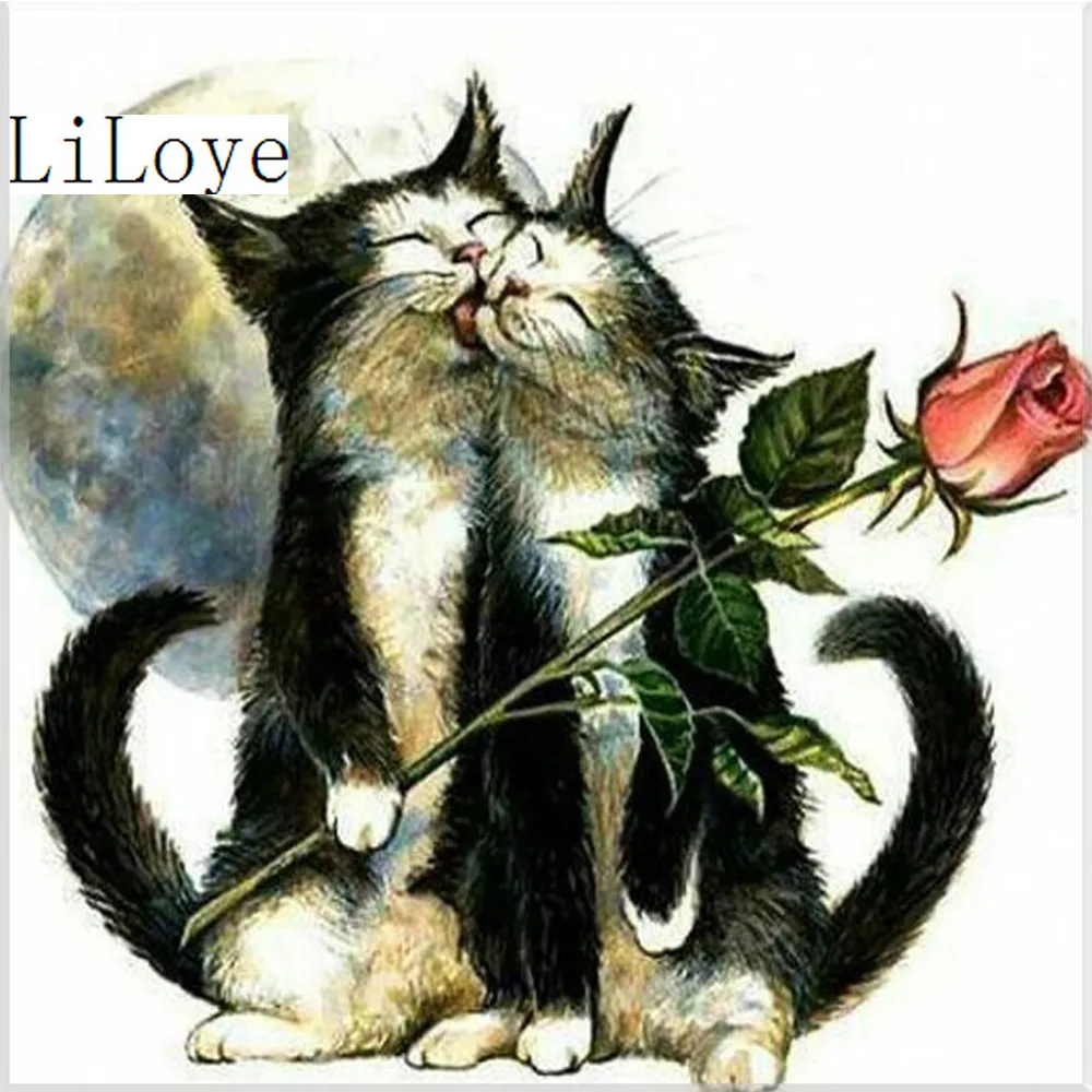 LI LOYE 5D Diamond Embroidery Love cat DIY Diamond Painting Cross stitch Full Diamond Mosaic Gift Drill Picture Home Decor FZ76
LI LOYE 5D Diamond Embroidery Love cat DIY Diamond Painting Cross stitch Full Diamond Mosaic Gift Drill Picture Home Decor FZ76