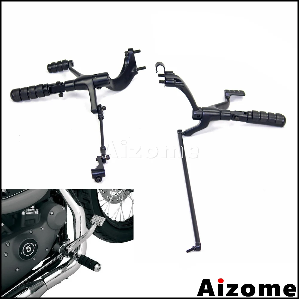 For Harley Sportster XL883 Roadster XL1200R 2004-2008 Motorcycle Black Forward Control Kit For 883 Custom XL883C 2004-2009
For Harley Sportster XL883 Roadster XL1200R 2004-2008 Motorcycle Black Forward Control Kit For 883 Custom XL883C 2004-2009