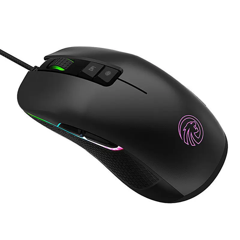 F600 Wired 5000DPI Adjust 7 Colors RGB LED Backlit Breath USB Ergonomic Optical Game Gaming Mouse Gamer For PC Laptop Computer
F600 Wired 5000DPI Adjust 7 Colors RGB LED Backlit Breath USB Ergonomic Optical Game Gaming Mouse Gamer For PC Laptop Computer