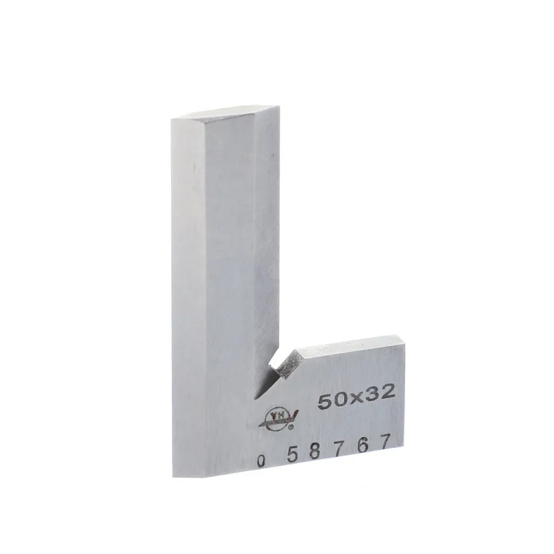 90 Degree Angle Ruler 50*32mm Stainless Steel grade 0 bladed L Angle Try Square Measure Ruler Square
90 Degree Angle Ruler 50*32mm Stainless Steel grade 0 bladed L Angle Try Square Measure Ruler Square
