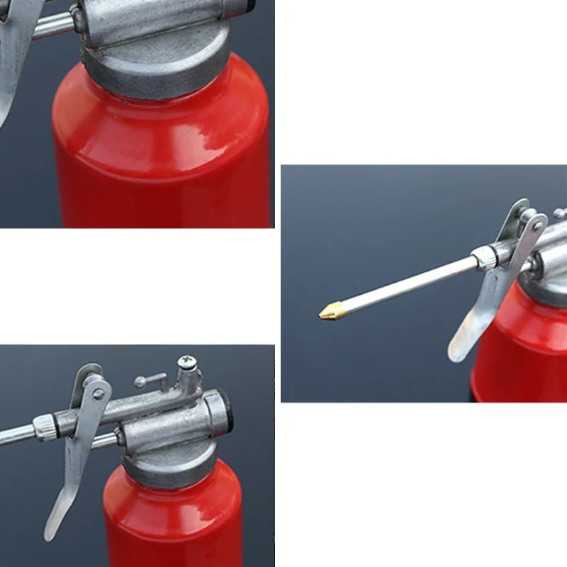 250CC Machine Oiler Pump Spray Gun Metal Oiler High Pressure Long Beak Oil Can Pot Hand Tools for Lubricating Airbrush
250CC Machine Oiler Pump Spray Gun Metal Oiler High Pressure Long Beak Oil Can Pot Hand Tools for Lubricating Airbrush