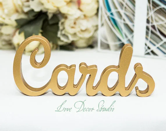 wedding decoration letters Wedding Cards Sign for-Golden custom letters"Cards" - Wedding Sign for Reception Decorations-
wedding decoration letters Wedding Cards Sign for-Golden custom letters"Cards" - Wedding Sign for Reception Decorations-