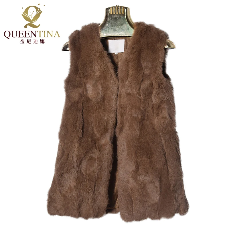 New Sexy Rabbit Fur Vest V-neck Real Natural Fur Coats for Women Fashion Brand Autumn Winter Outwear Real Fur Vests High Quality
New Sexy Rabbit Fur Vest V-neck Real Natural Fur Coats for Women Fashion Brand Autumn Winter Outwear Real Fur Vests High Quality