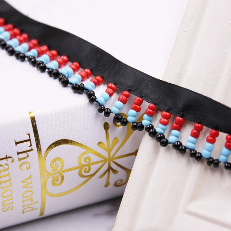 PPCrafts 20/45mm Beads Decorate Tassels Lace Fringe Ribbon Beaded Lace DIY Handmade Sewing Curtains Garment Accessories
PPCrafts 20/45mm Beads Decorate Tassels Lace Fringe Ribbon Beaded Lace DIY Handmade Sewing Curtains Garment Accessories