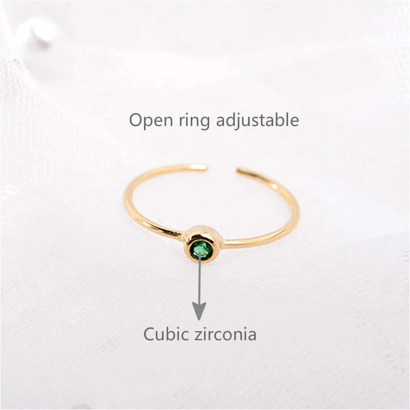 Flyleaf Cubic Zirconia Thin Circle Simple Real 925 Sterling Silver Rings For Women Fashion Gold Fine Jewelry Femme Open Ring
Flyleaf Cubic Zirconia Thin Circle Simple Real 925 Sterling Silver Rings For Women Fashion Gold Fine Jewelry Femme Open Ring