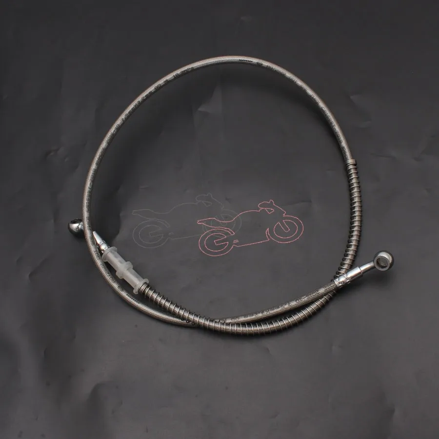 Motorcycle Front Hydraulic Silver Brake Oil Hoses Lines Pipe Tubing Reinforced Brake System Stainless Steel for Harley 48 883
Motorcycle Front Hydraulic Silver Brake Oil Hoses Lines Pipe Tubing Reinforced Brake System Stainless Steel for Harley 48 883