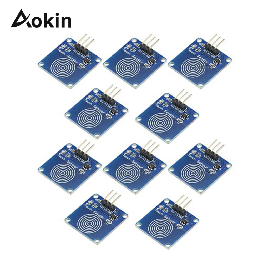TTP223 Touch Switch Module TTP223B 1 Channel Jog Digital Capacitive Touch Sensor button for arduino DIY KIT
TTP223 Touch Switch Module TTP223B 1 Channel Jog Digital Capacitive Touch Sensor button for arduino DIY KIT
