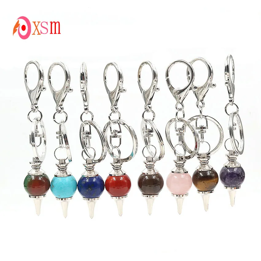 xinshangmie Wholesale 10pcs/lot Natural Mixed Stone Crystal Pendant Pendulum Hanging Bike Car Buckle Key Rings Reiki Jewelry
xinshangmie Wholesale 10pcs/lot Natural Mixed Stone Crystal Pendant Pendulum Hanging Bike Car Buckle Key Rings Reiki Jewelry
