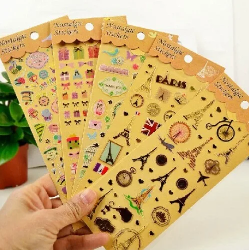 3PCS/Lot Vintage Gilding series sticker Decoration label zakka Office material school supplies scrapbooking tools
3PCS/Lot Vintage Gilding series sticker Decoration label zakka Office material school supplies scrapbooking tools