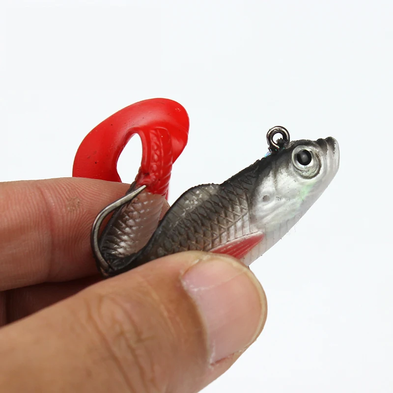 5pcs Intelligent bait swaying fish 3 g 14 submerged bionic shaker fresh salt water trout lures small | Спорт и развлечения
