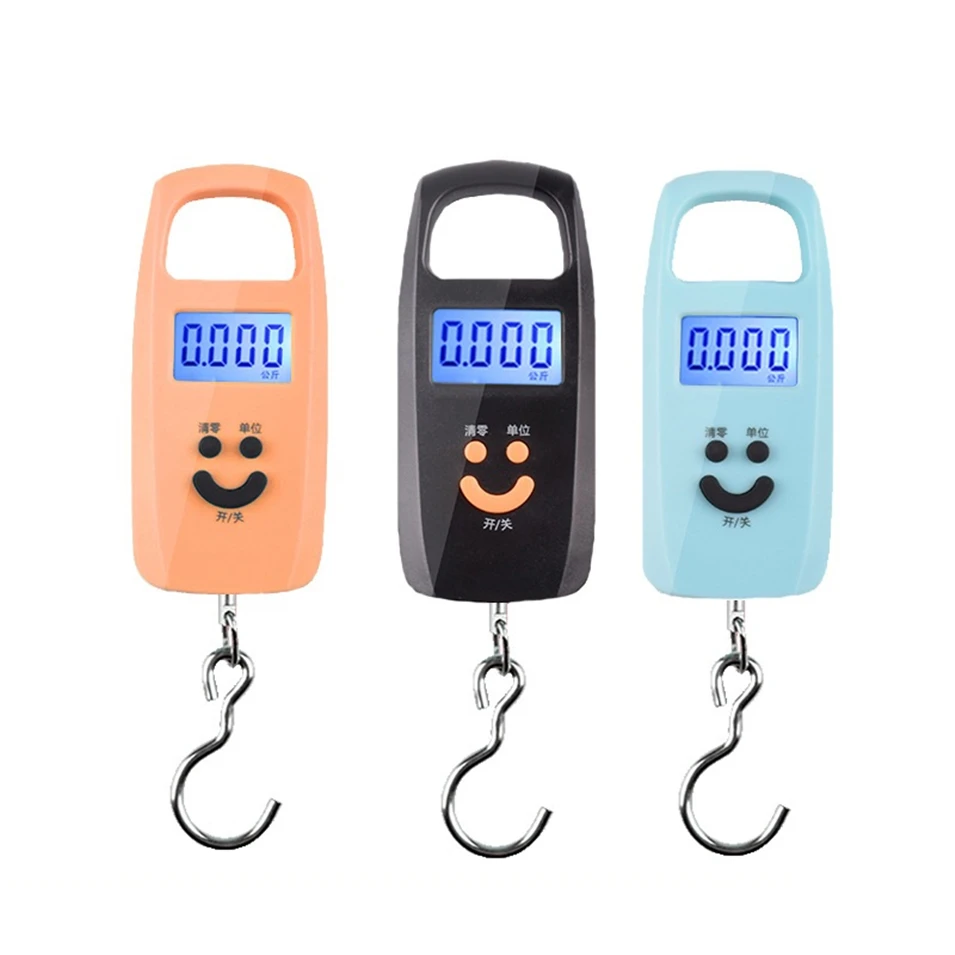 Mini 50Kg/10g Portable LCD Display Luggage Fishing Hook Electronic Weight Digital Scale Pocket Weighing Hanging Scale
Mini 50Kg/10g Portable LCD Display Luggage Fishing Hook Electronic Weight Digital Scale Pocket Weighing Hanging Scale