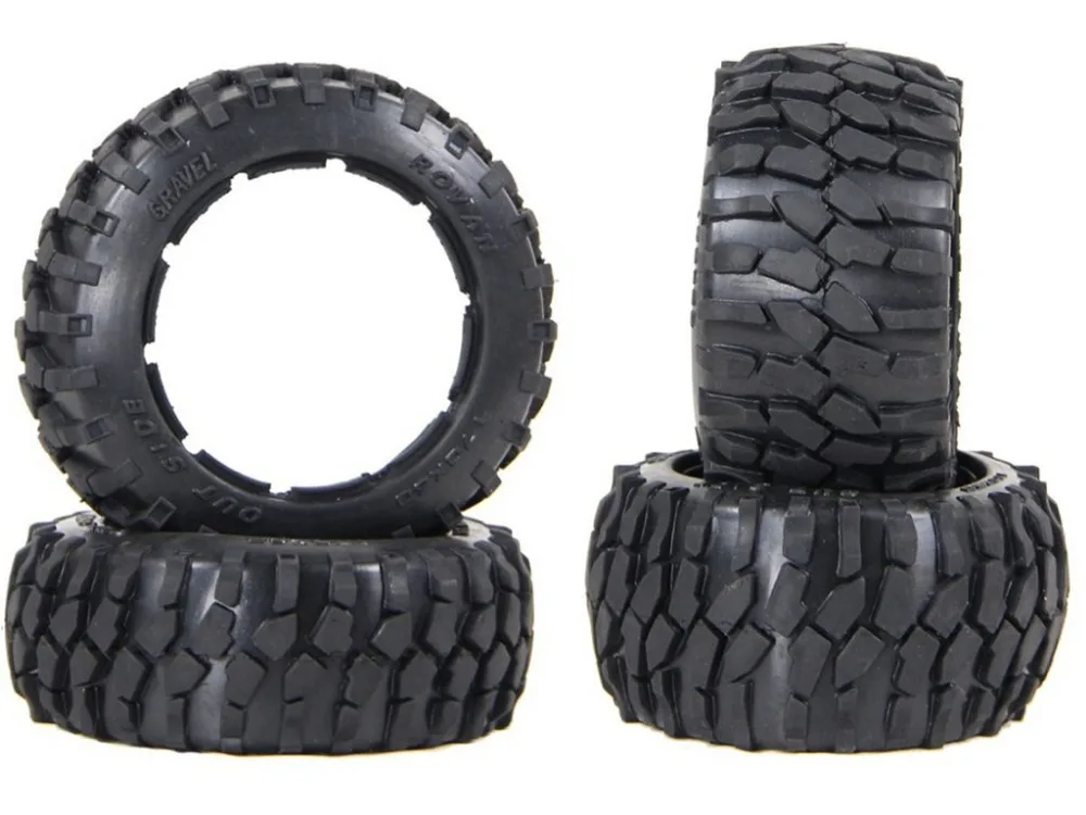 Strong grip and strong wear resistance Gravel pattern off-road tires for 1/5 HPI KM ROVAN BAJA 5B
Strong grip and strong wear resistance Gravel pattern off-road tires for 1/5 HPI KM ROVAN BAJA 5B