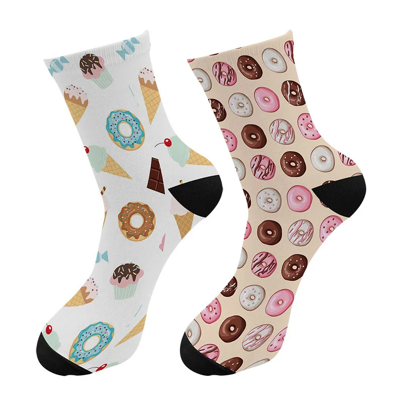New 3d Printed Cartoon Summer Ice Cream Men Crew Socks Cute Kawaii Macaron Donuts Long Socks Street Trend Bread Tube Socks
New 3d Printed Cartoon Summer Ice Cream Men Crew Socks Cute Kawaii Macaron Donuts Long Socks Street Trend Bread Tube Socks