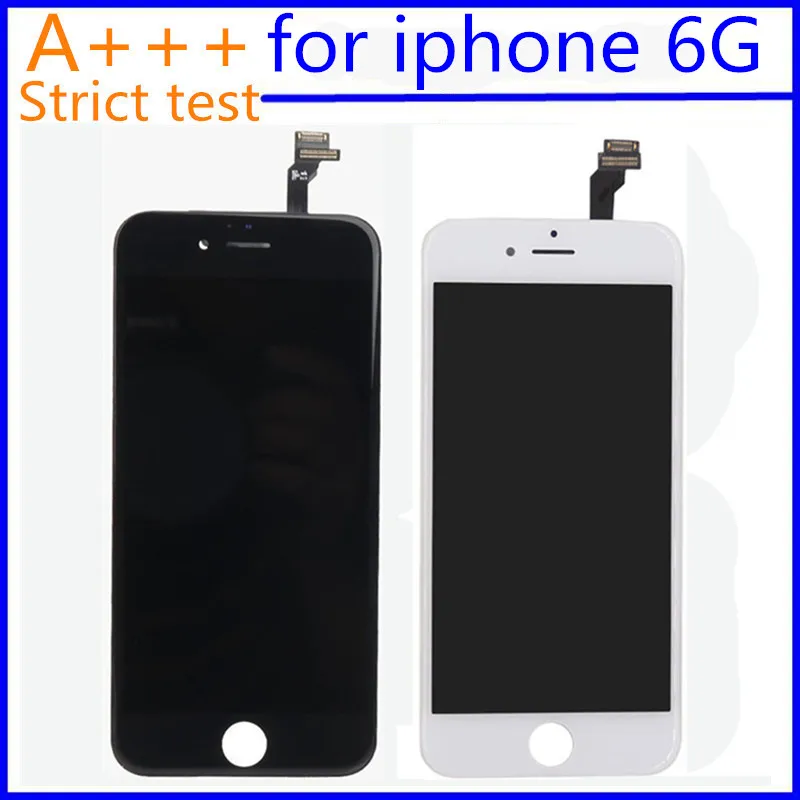 AAA без битых пикселей ЖК-экран Замена для iPhone 6G 4 7 ЖК-дисплей сенсорный дигитайзер