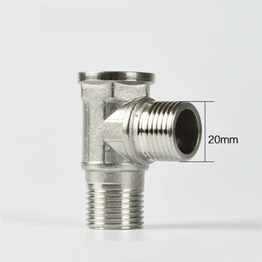 DN15 1/2" BSPP Female-Male-Male Tee 201 Stainless Steel Pipe Fitting Connector Coupling Adapter
DN15 1/2" BSPP Female-Male-Male Tee 201 Stainless Steel Pipe Fitting Connector Coupling Adapter
