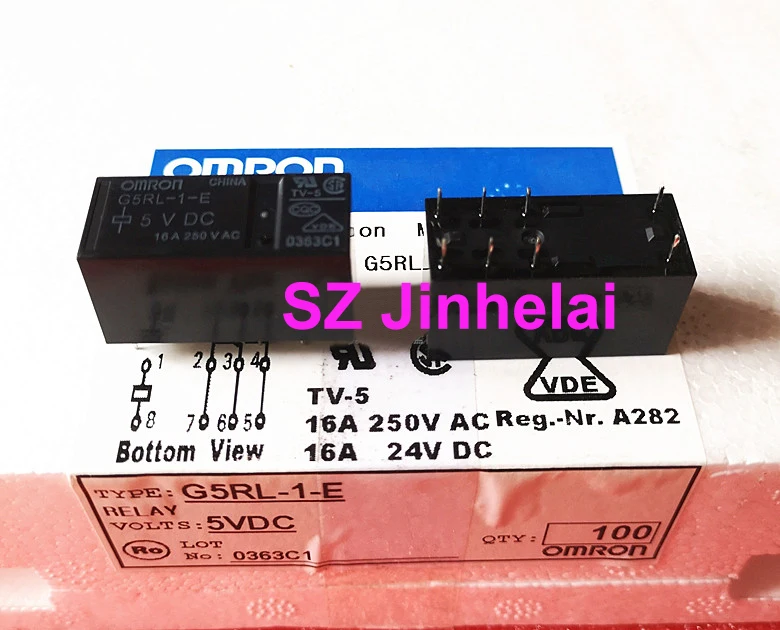 Аутентичный оригинальный OMRON G5RL-1-E 24VDC 12VDC реле G5RL-1-E-DC24V G5RL-1-E-DC12V
Аутентичный оригинальный OMRON G5RL-1-E 24VDC 12VDC реле G5RL-1-E-DC24V G5RL-1-E-DC12V