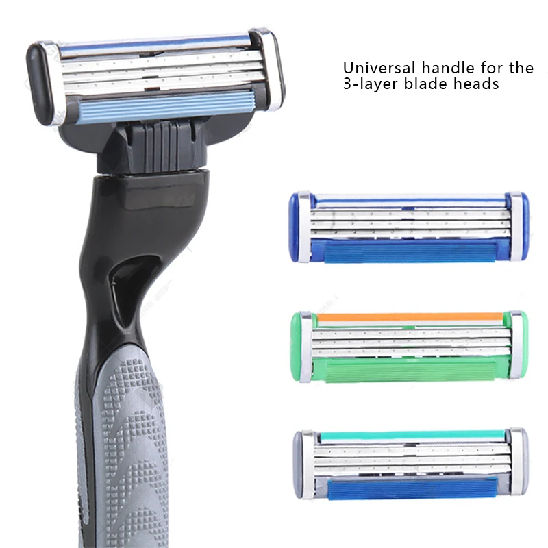 Safety 2pcs Razor Long Handle Copper Portable Shaver Sharpener M System Blades For Men shaving Razor 3 Blades
Safety 2pcs Razor Long Handle Copper Portable Shaver Sharpener M System Blades For Men shaving Razor 3 Blades