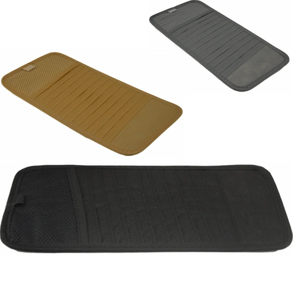 12 Disk CD DVD Holder Sun Visor Holder Storage Auto Car Organizer Cover Case Organizer Wallet Clip Truck Black, Beige, Grey
12 Disk CD DVD Holder Sun Visor Holder Storage Auto Car Organizer Cover Case Organizer Wallet Clip Truck Black, Beige, Grey