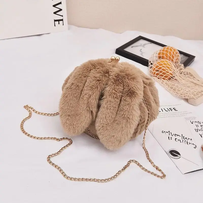 2018winter fashion girl fur wool Bolsos chain circular handbag cute women casual Long ears rabbit messenger bag Bolsas Femininas
2018winter fashion girl fur wool Bolsos chain circular handbag cute women casual Long ears rabbit messenger bag Bolsas Femininas