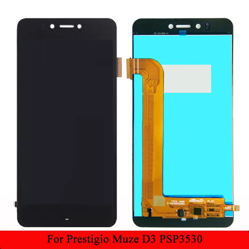 5 3 "для Prestigio Muze D3 psp 3530 3532 Duo F3 3531 DUO ЖК дисплей с сенсорным экраном в сборе|Экраны