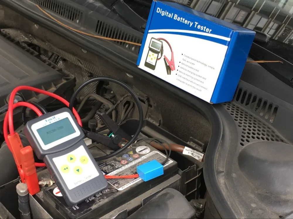 Auto battery tester 12V CCA lead acid battery tester MICRO-200 with printing function
Auto battery tester 12V CCA lead acid battery tester MICRO-200 with printing function
