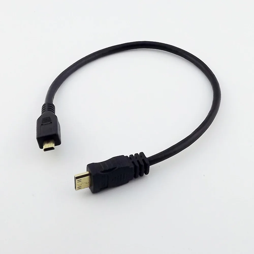 10pcs HDMI 1.4 Mini Male to Micro HDMI Type D Male Video Data Adaptor Cable 1080P 1FT
10pcs HDMI 1.4 Mini Male to Micro HDMI Type D Male Video Data Adaptor Cable 1080P 1FT